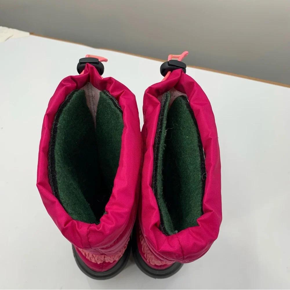 Sorel Girl’s Pink Flurry Boots SZ 1